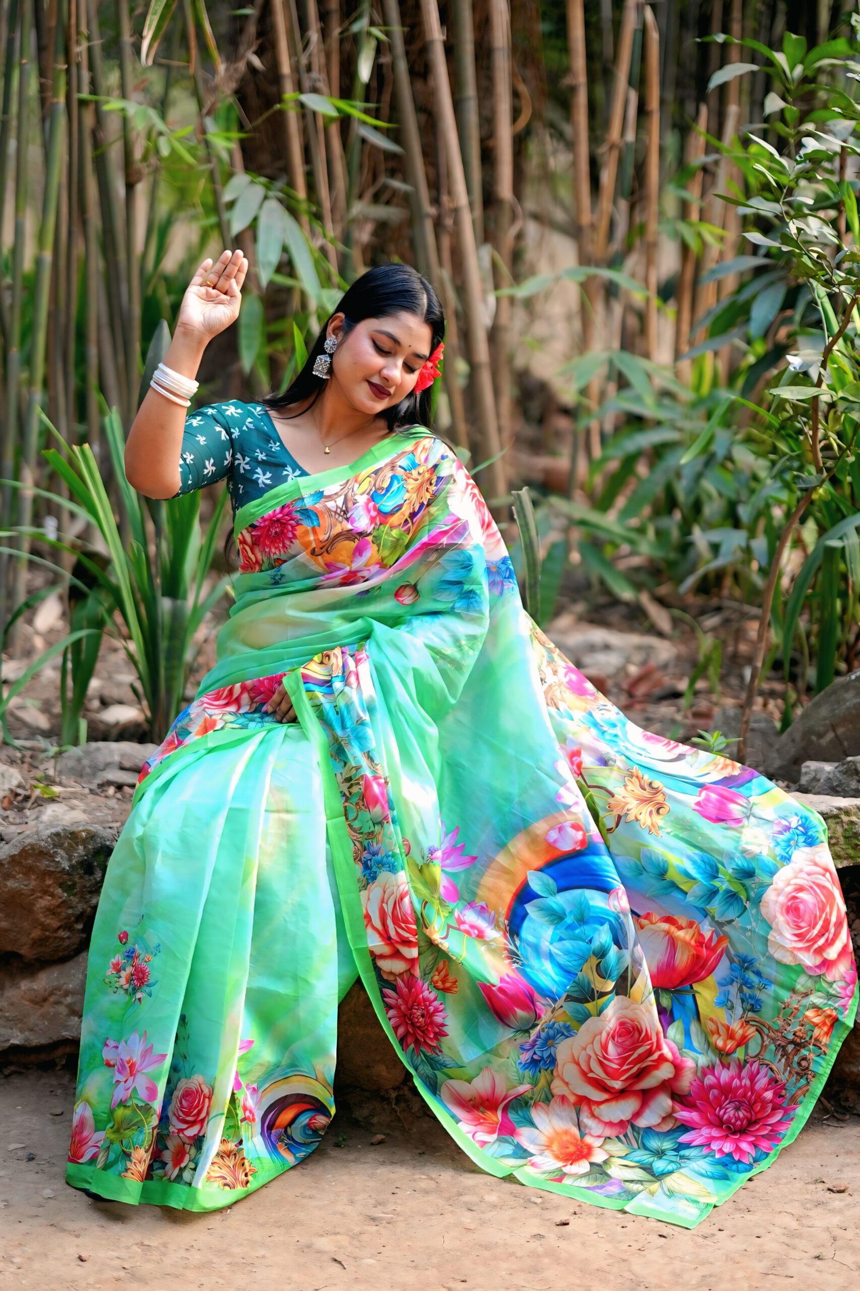 1769206291578.jpg সুতি শাড়ি - Image 1