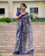 ডাই প্রেটার্ন শাড়ী - Image 3