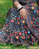 নকশী কাথা শাড়ী - Image 3
