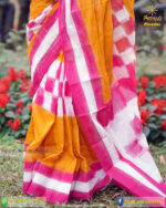 সুতি ইকাত শাড়ি - Image 9