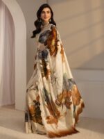 স্টোন ওয়ার্ক শাড়ী - Image 4