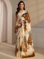 স্টোন ওয়ার্ক শাড়ী