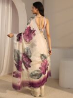 স্টোন ওয়ার্ক শাড়ী - Image 7