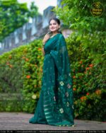 প্রিমিয়াম তাত সিল্ক জামদানী