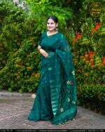 প্রিমিয়াম তাত সিল্ক জামদানী - Image 2