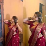 নকশীপাড় শাড়ি🌸 - Image 4